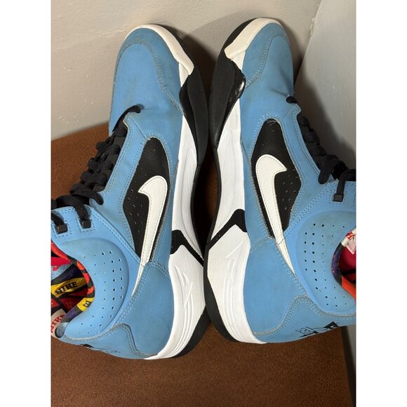 Nike Air Flight Lite Mid 'Hoops Pack University Blue' DQ7778-400 Mens Size 10.5 - Picture 8 of 10